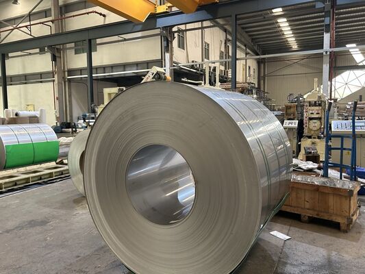 304 Stainless Steel Coil 2B Finish 0.3–3mm