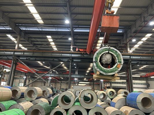 304 Stainless Steel Coil 2B Finish 0.3–3mm